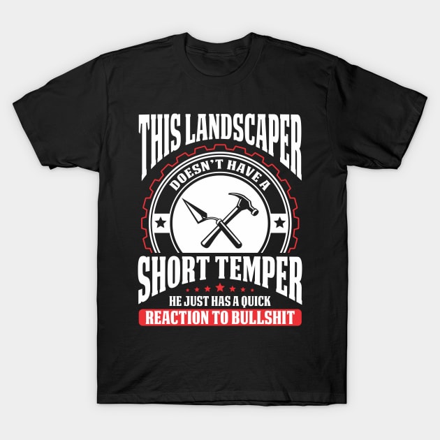 Landscaping Union Landscaper T-Shirt by IngeniousMerch